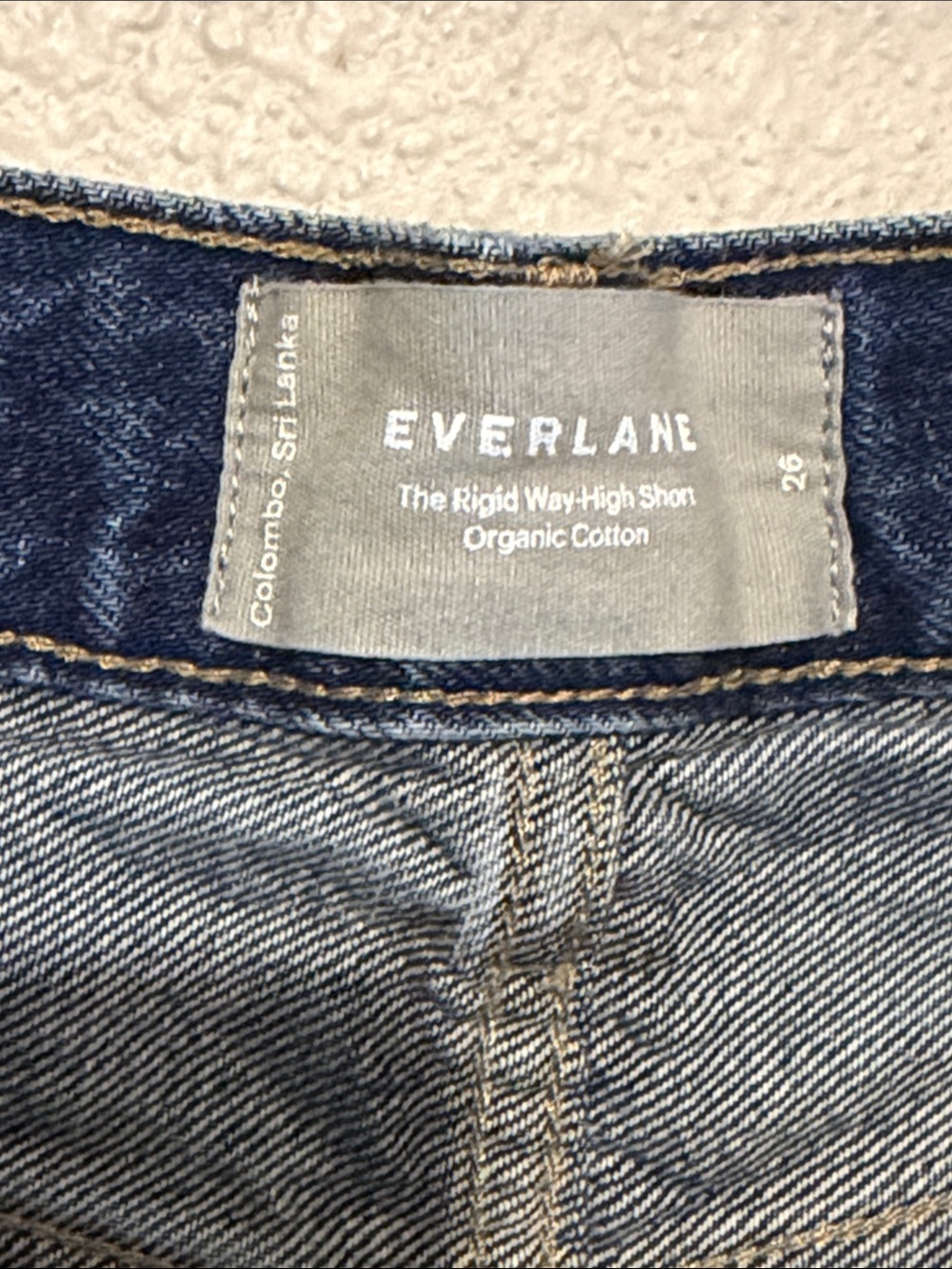 Everlane The Rigid Way High-Rise Denim Shorts - Picture 5 of 6